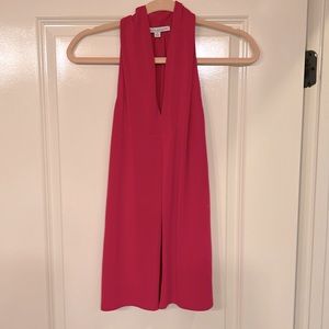 Fuchsia halter top. Size L.